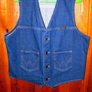 Wrangler Western Denim Vest